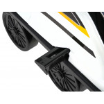 Detské odrážadlo vláčik 2v1 – čierne parkovisko pre policajtov